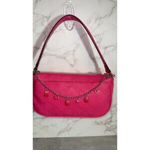 Pink bear and butterfly purse Charm Novelty Chain Strap